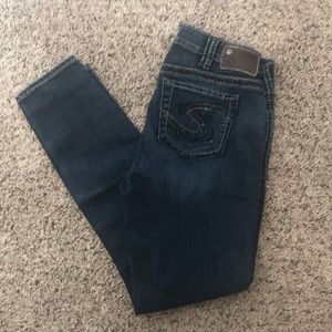 NWOT Silver Suki Jegging 30x29